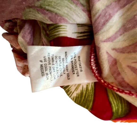 Jamie & Layla Plus Tropical Print Maxi Dress Size 1X NEW NWT - Picture 8 of 10